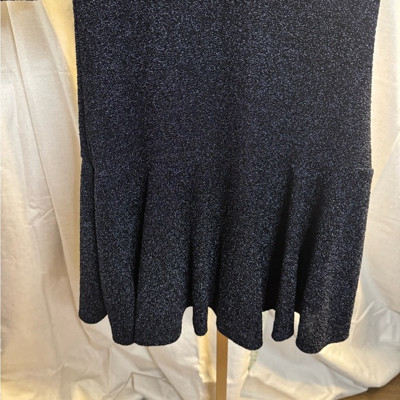 Black Halo 
Coralia Metallic Tie-Neck Mini Dress SZ 10 NWT MSRP $345 SOLD OUT - Picture 6 of 11